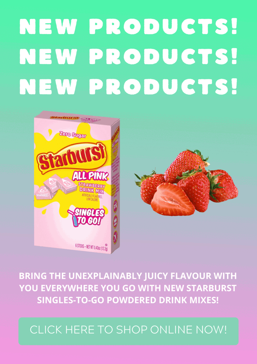 Starburst Water Flavours NOW AVAILABLE! 💗 Wisdom foods