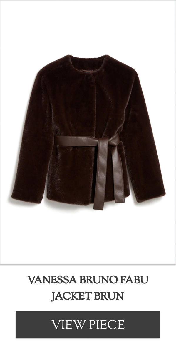 Vanessa Bruno Fabu Jacket Brun