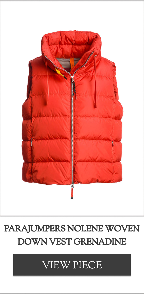 Parajumpers Nolene Woven Down Vest Grenadine