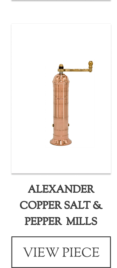 Alexander Copper Salt & Pepper  Mills