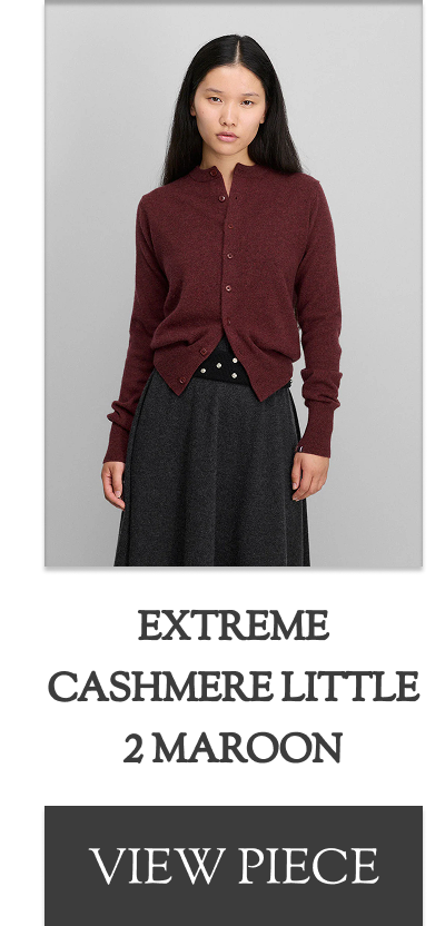 Extreme Cashmere Little 2 Maroon