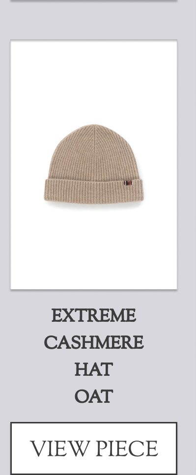 Extreme Cashmere Hat Oat