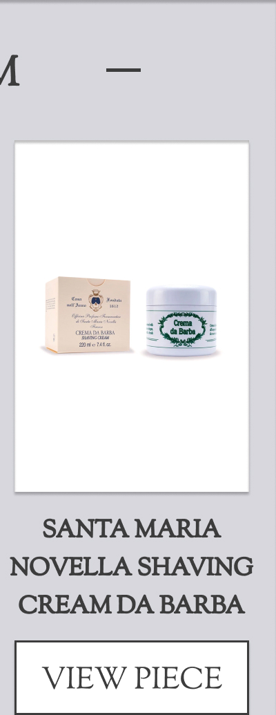 Santa Maria Novella Shaving Cream Da Barba