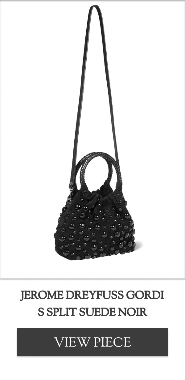 Jerome Dreyfuss Gordi S Split Suede Noir