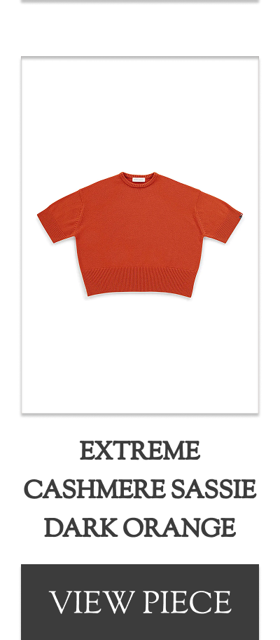 Extreme Cashmere Sassie Dark Orange