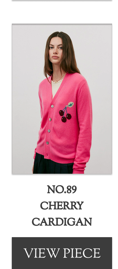 No.89 Cherry Cardigan