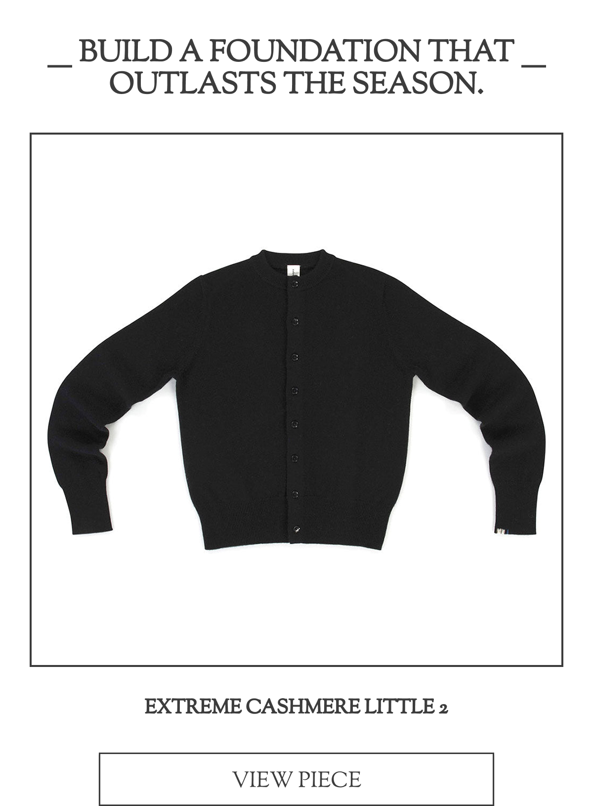 Extreme Cashmere Little 2 Raven