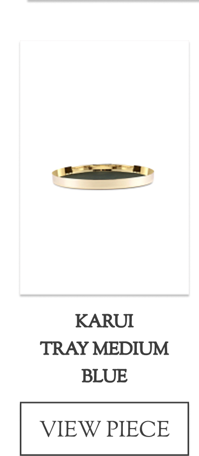 Karui Tray Medium Blue
