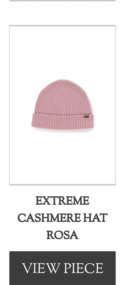 Extreme Cashmere Hat Rosa