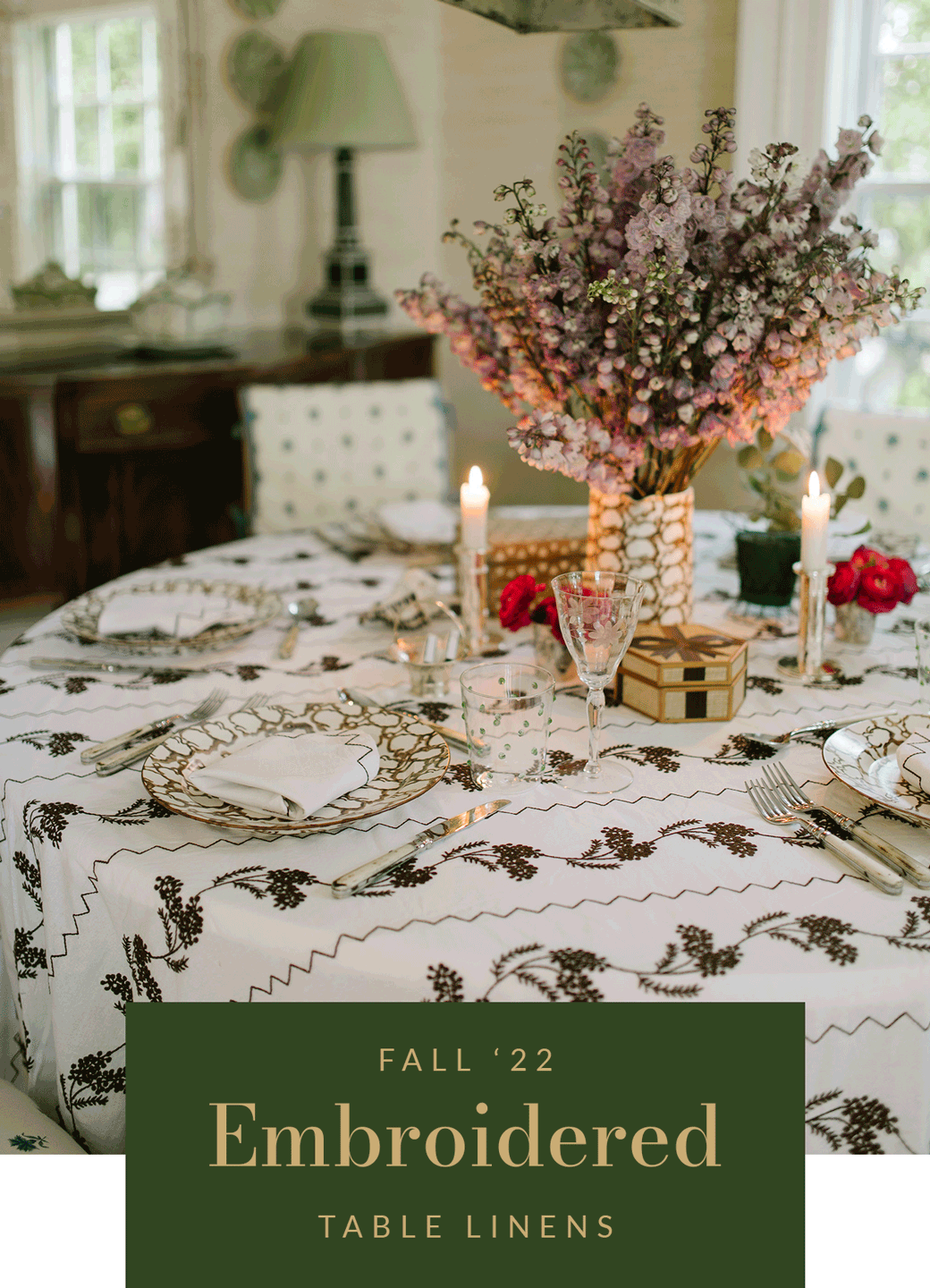Your Holiday Table is Set! Julia Amory