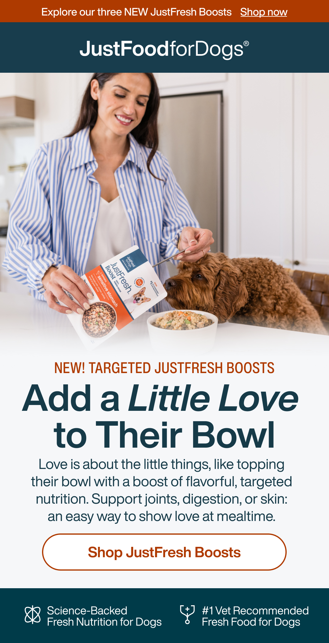 Shop JustFresh Boosts