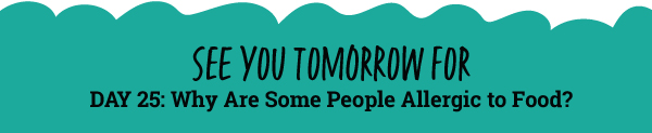 See You Tomorrow For: Why Are Some People Allergic to Food?