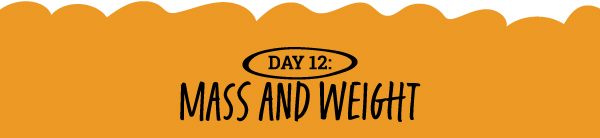 Mass and Weight