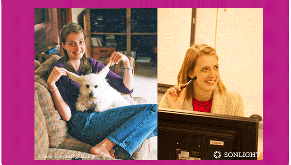 Gif of Sonlight customer images