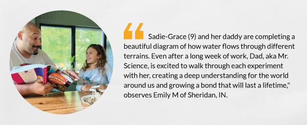 Customer testimonial from Emily M. of Sheridan, IN