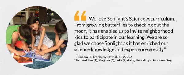 Customer testimonial from Rebecca H., Sonlighter from PA, USA