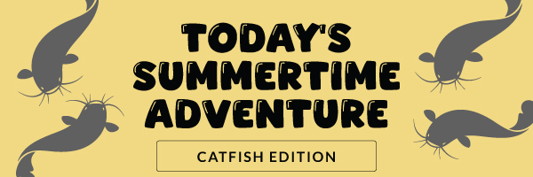 Today's Summertime Adventure: Catfish Edition