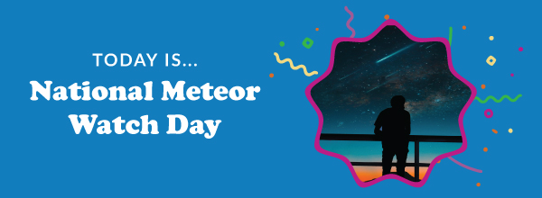 Today Is... National Meteor Watch Day