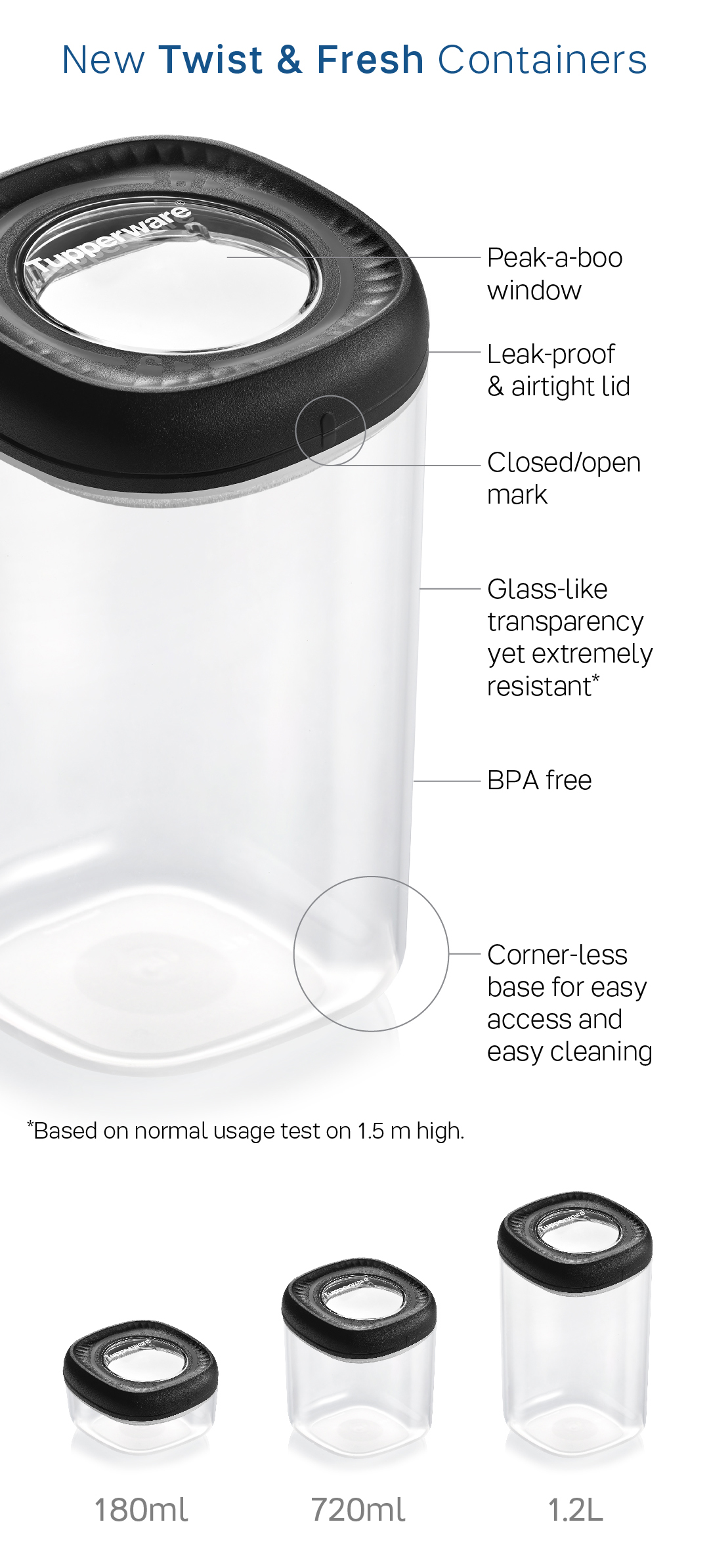 Unveiling the Twist N Fresh Storage from Tupperware Brands Shop Now