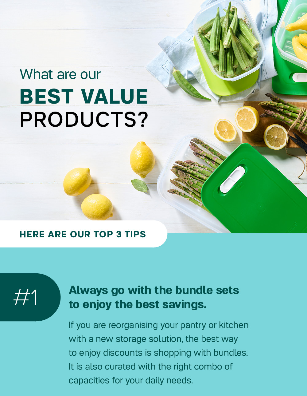 Top 3 tips to get the best value! Tupperware Australia