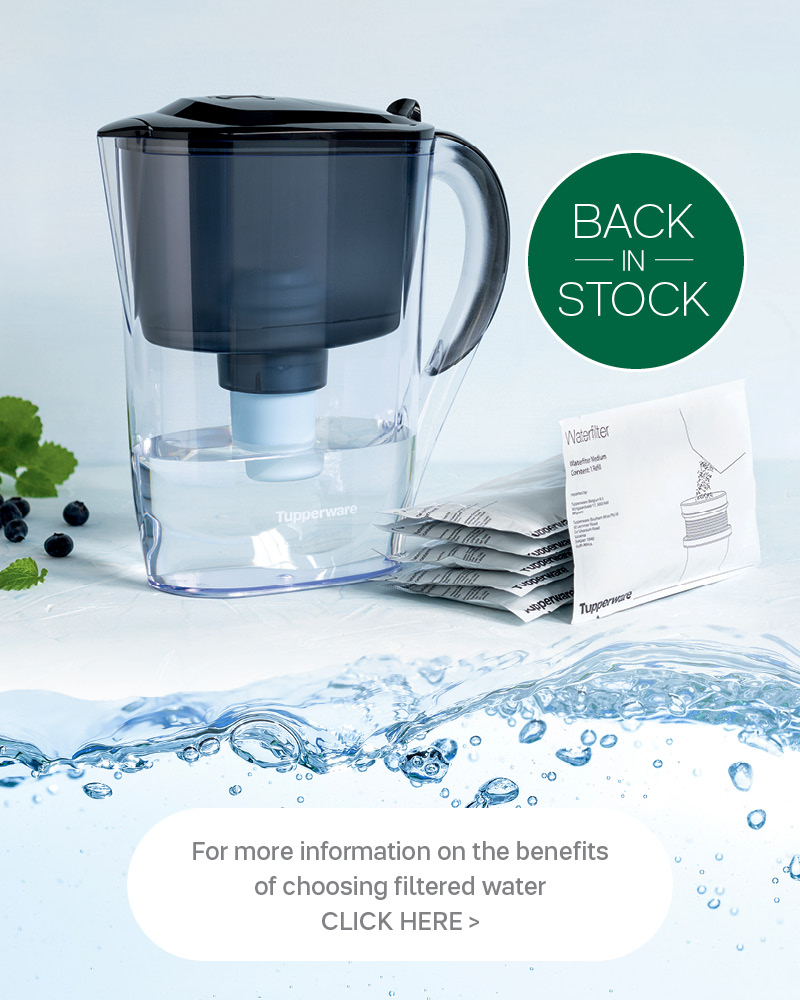 Top 5 reasons for drinking Filtered Water Tupperware Australia