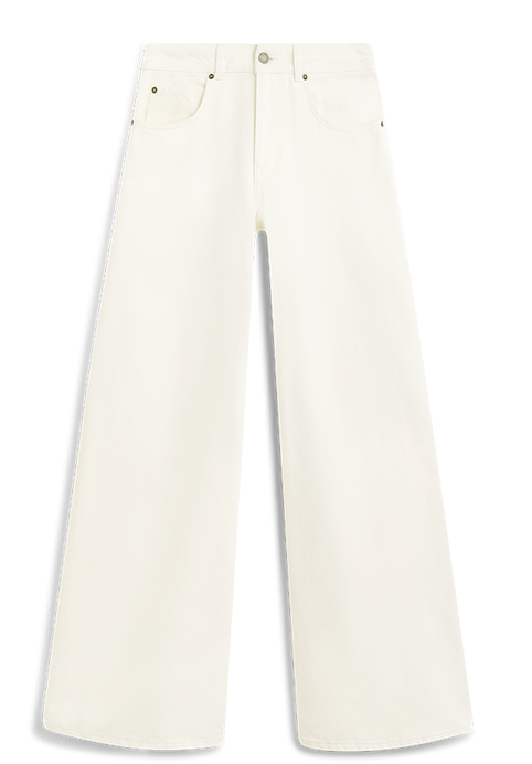 Fawcett Jeans: Denim, Off-White