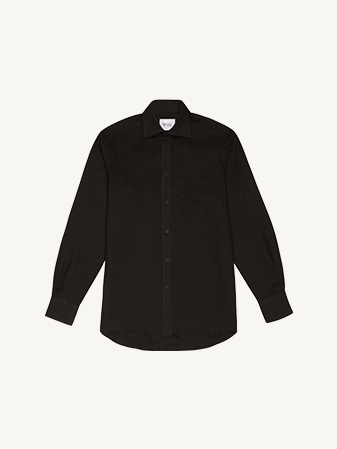 The Boyfriend: Linen, Black