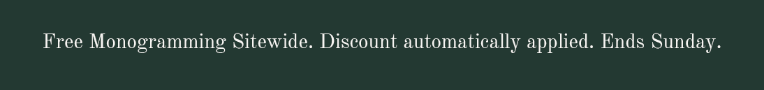 Free Monogramming