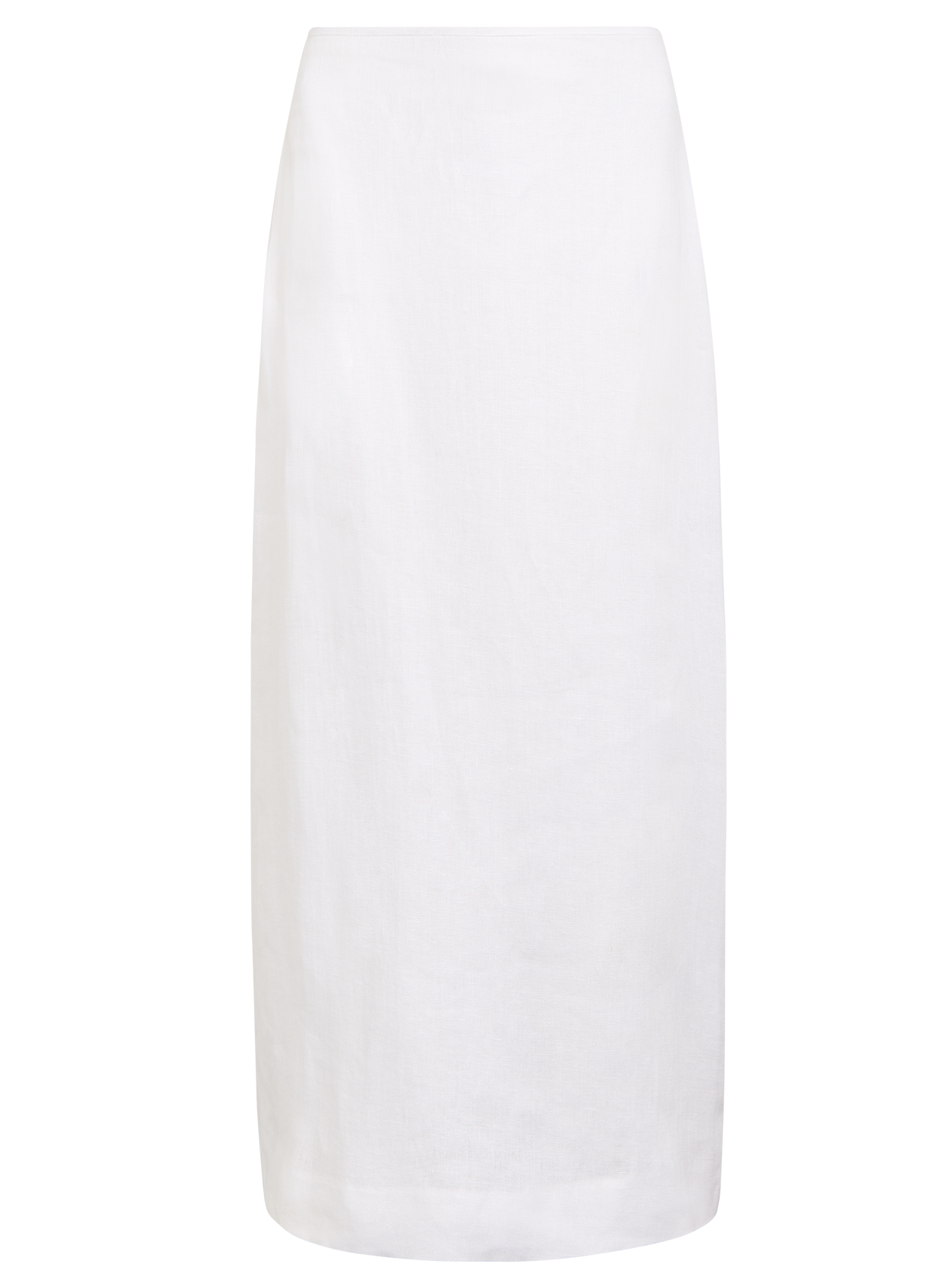 Clara Skirt: Linen, White