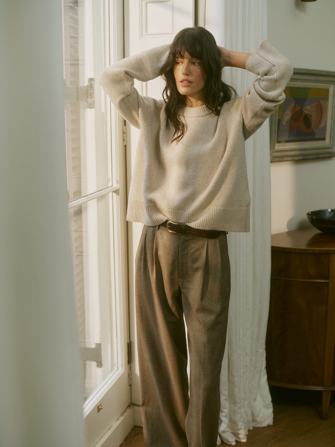 The Rampling Trouser: Wool, Coffee