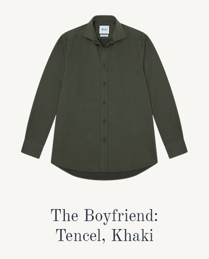 The Boyfriend: Tencel, Khaki