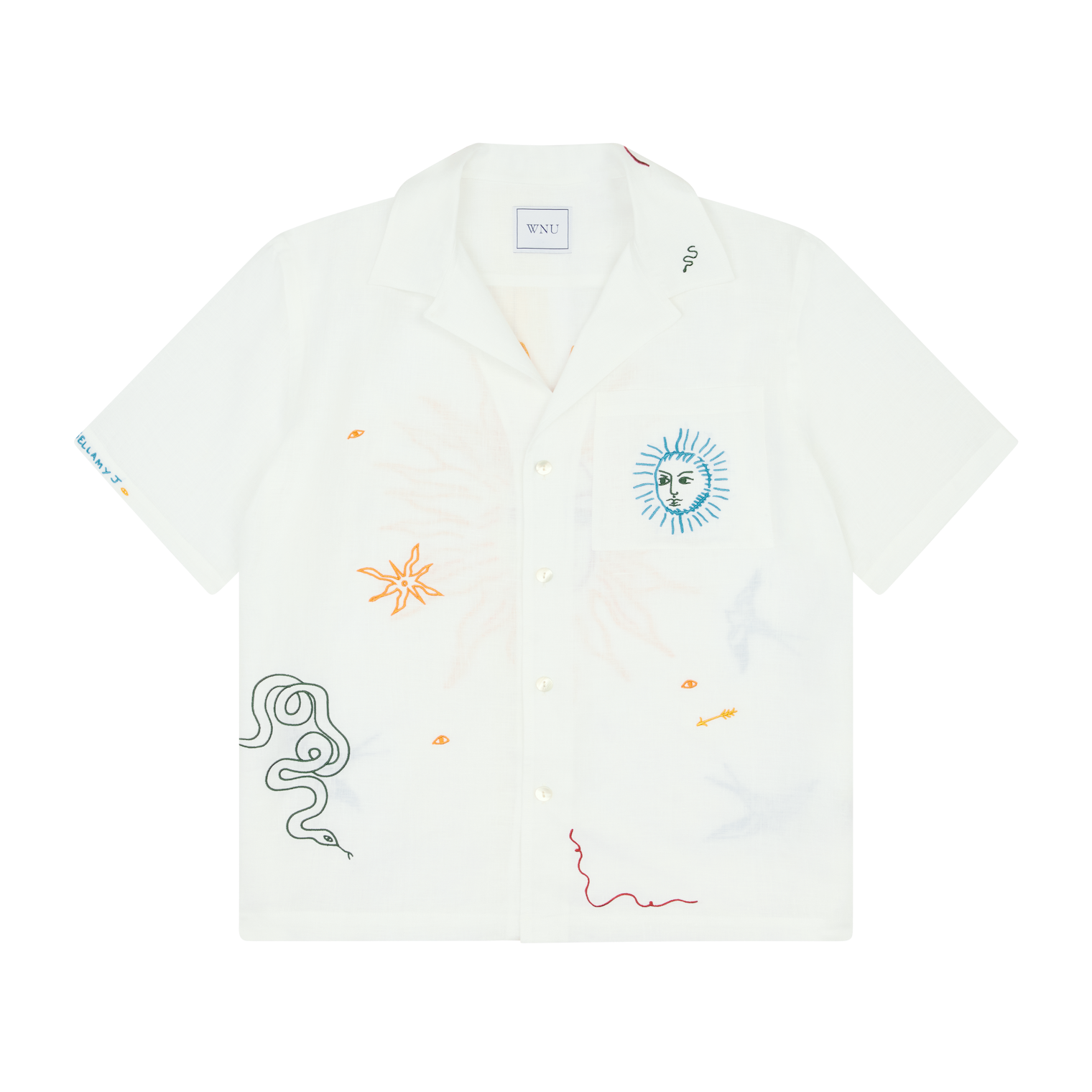 The Cabana: Linen, White x Bellamy Jean