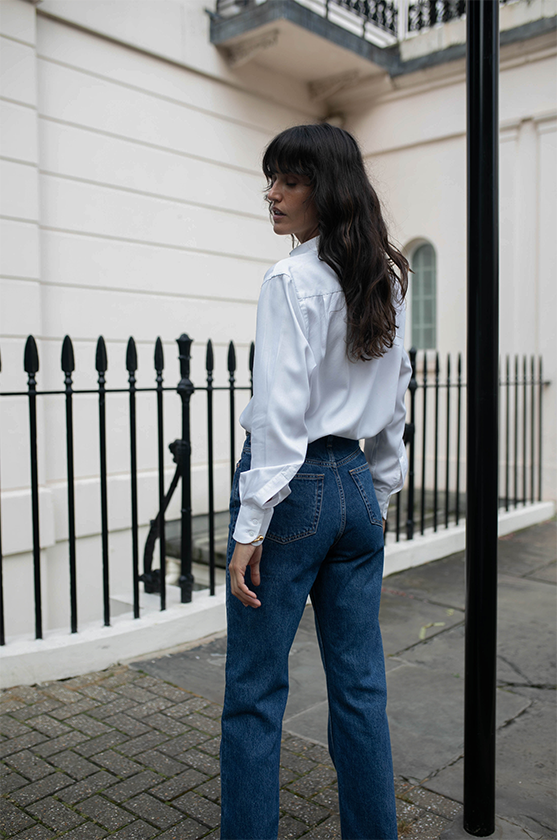 The Boyfriend: Tencel, Off White