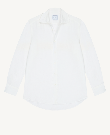 The Boyfriend Linen White 