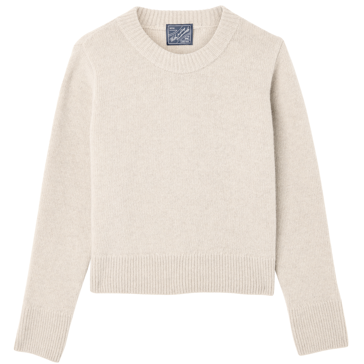 Devon Jumper: Wool, Oatmeal