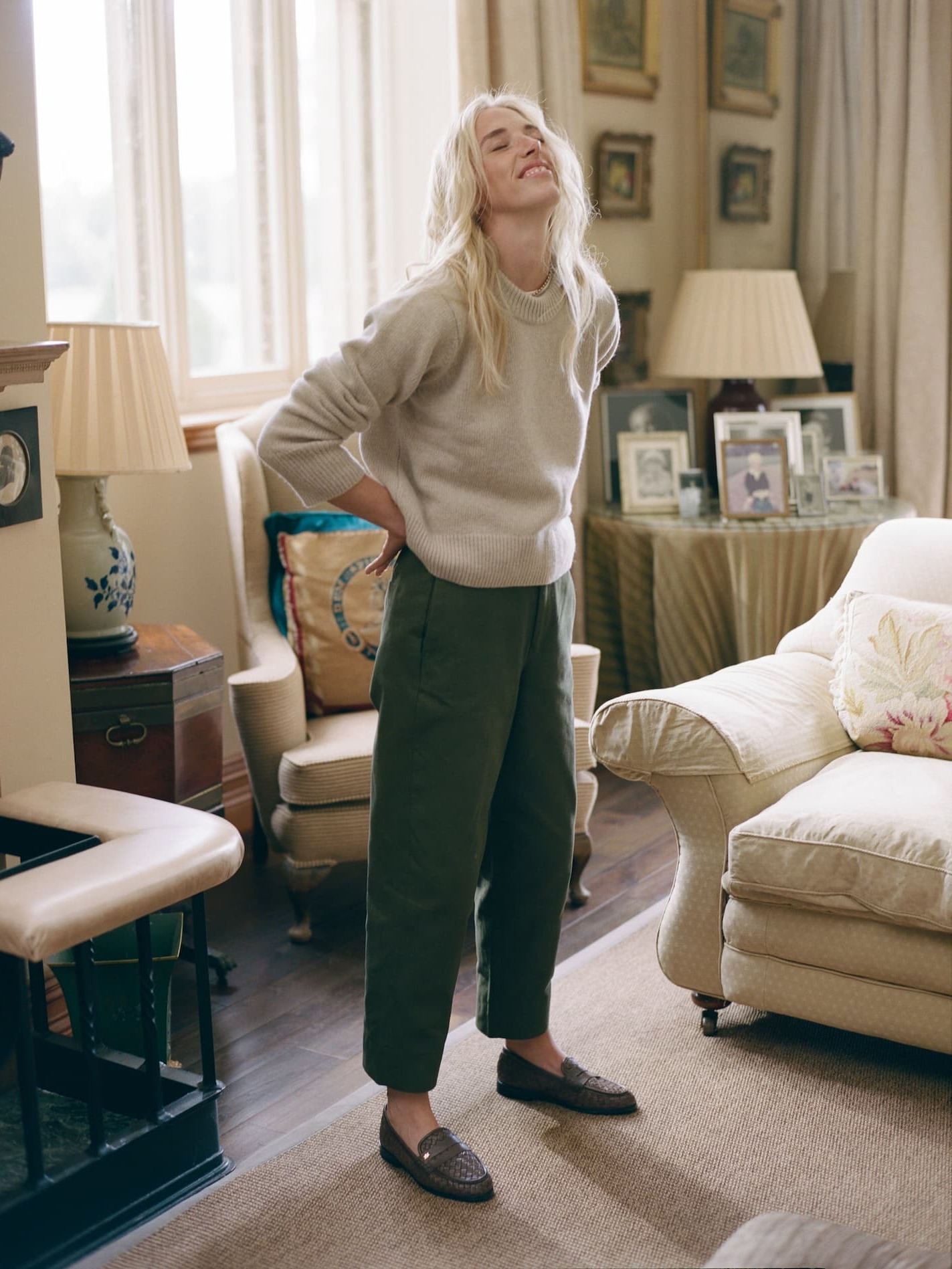Chartwell Trouser Cotton Twill Khaki