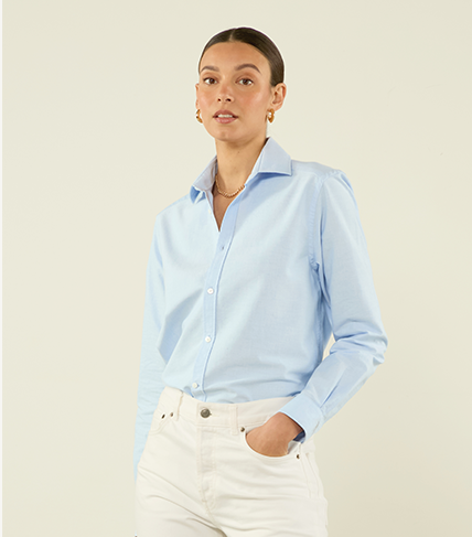 The Classic: Oxford, Celeste Blue