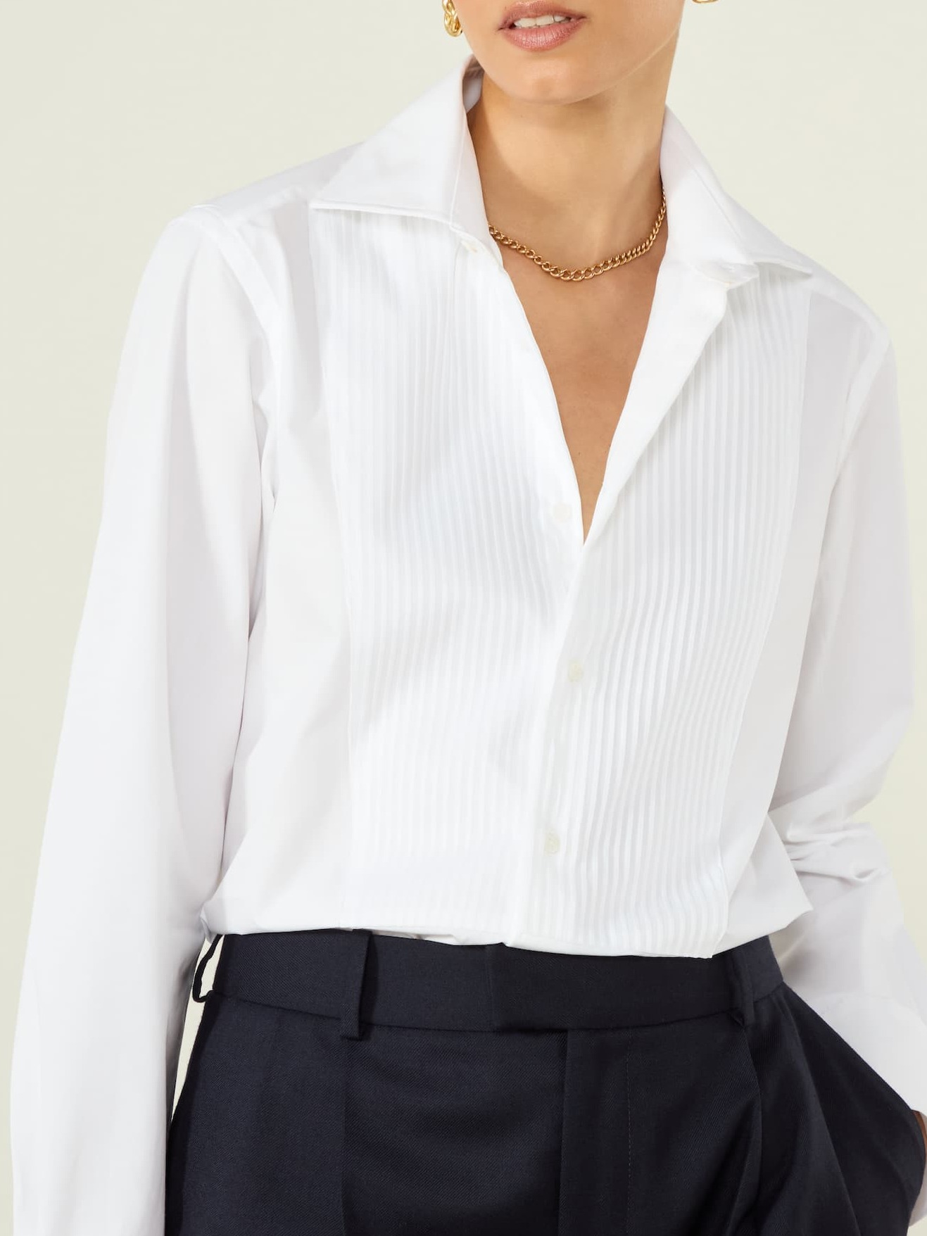 The Dress Shirt: Poplin, White
