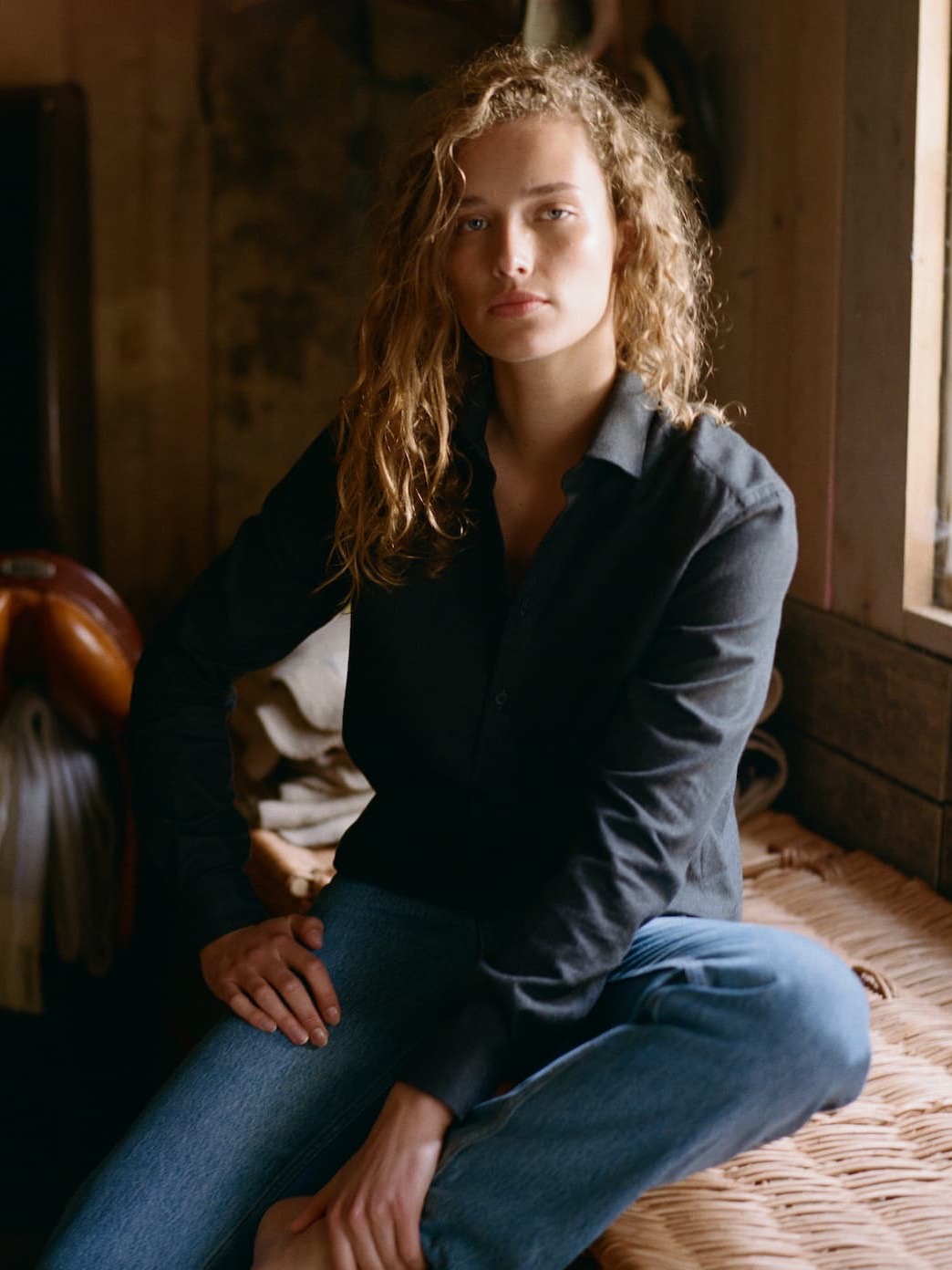 The Classic: Fine Brushed, Dark Grey in 100% Cotton