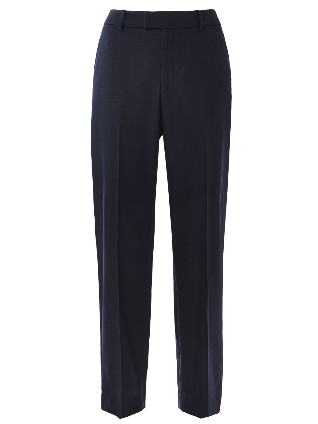 Regent Cigarette Trouser: Wool, Navy