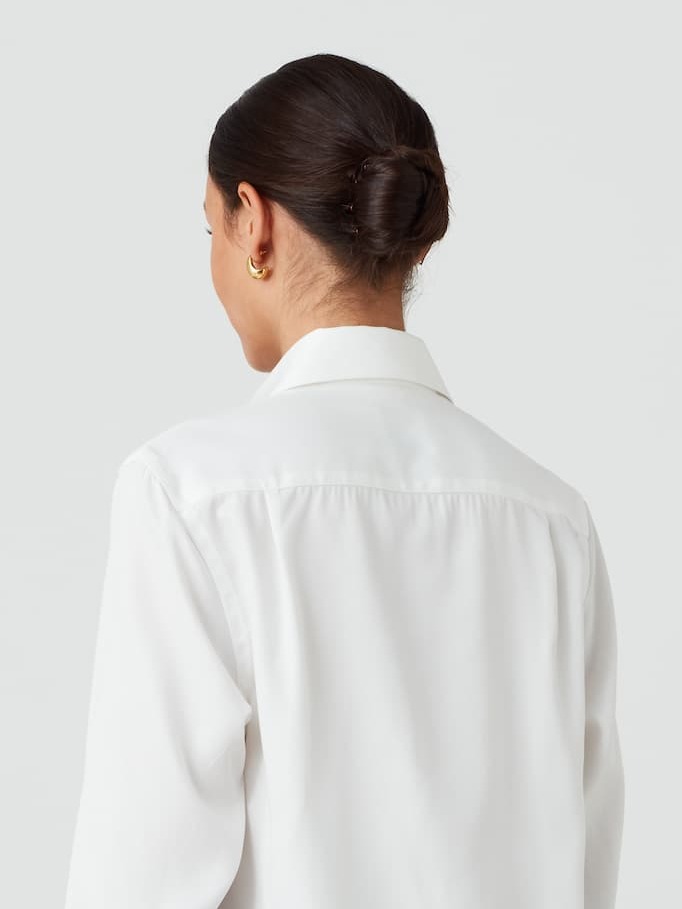 The Boyfriend: Tencel, White