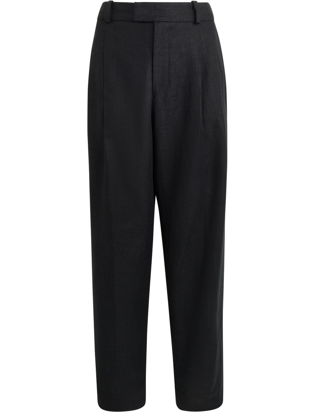 Christy Trouser: Linen, Black