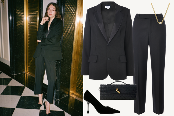 Hutton Tuxedo: Wool, Black