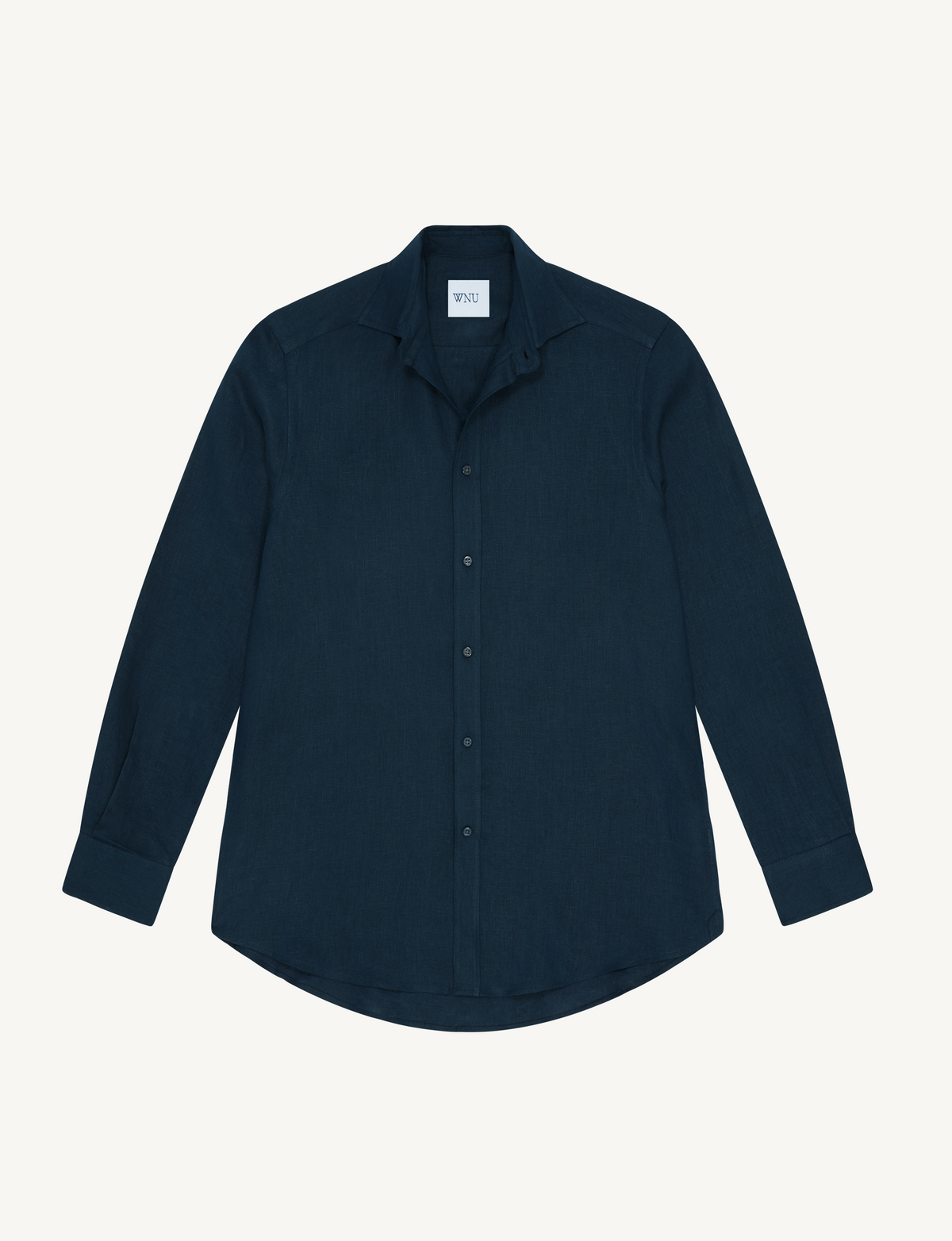 Boyfriend Navy Linen