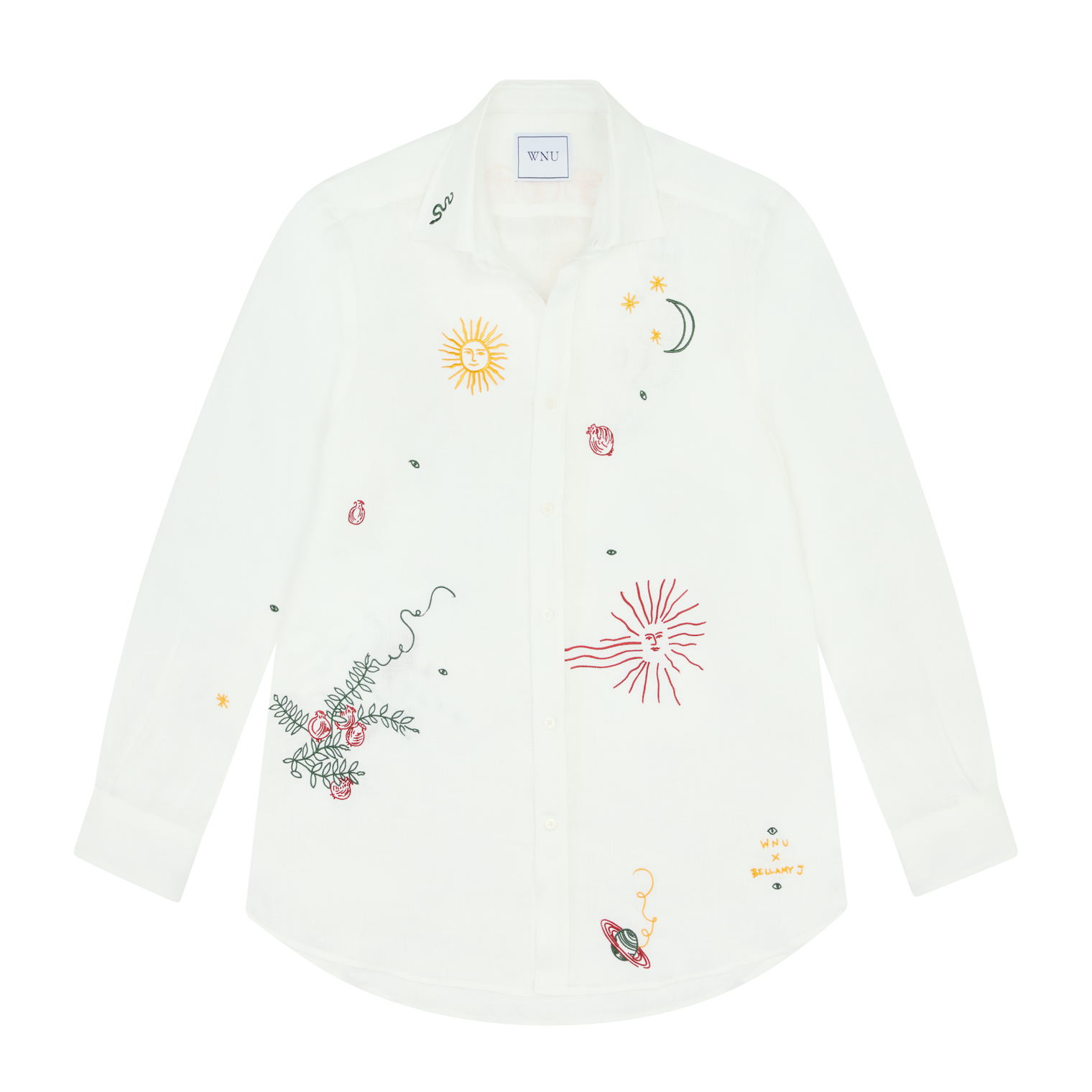 The Boyfriend: Linen, White x Bellamy Jean