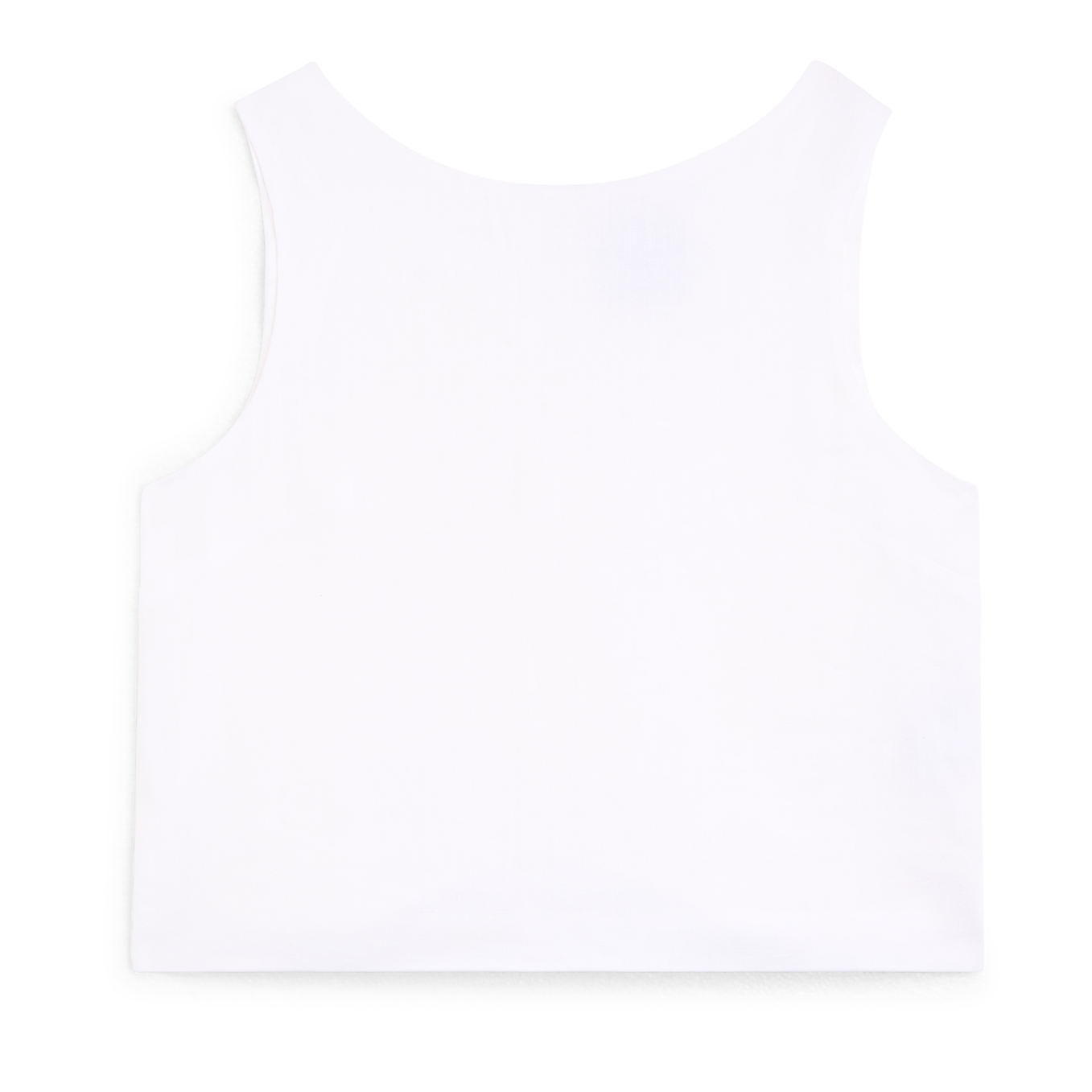 Jackie Top: Linen, White