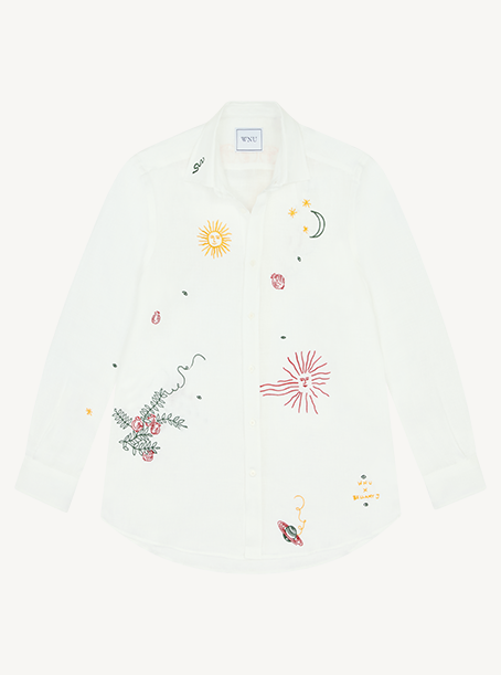 The Boyfriend Linen White x Bellamy Jean 
