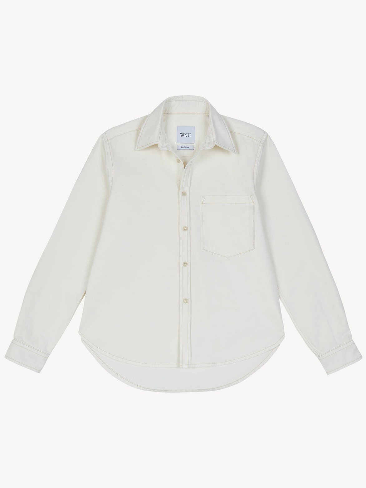 The Classic: Denim, White