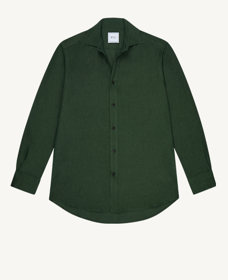 The Boyfriend Linen Hunter Green 