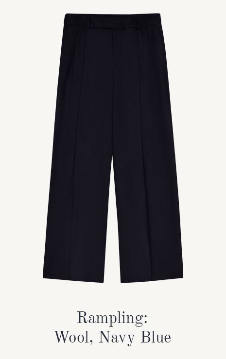 Rampling: Wool, Navy Blue